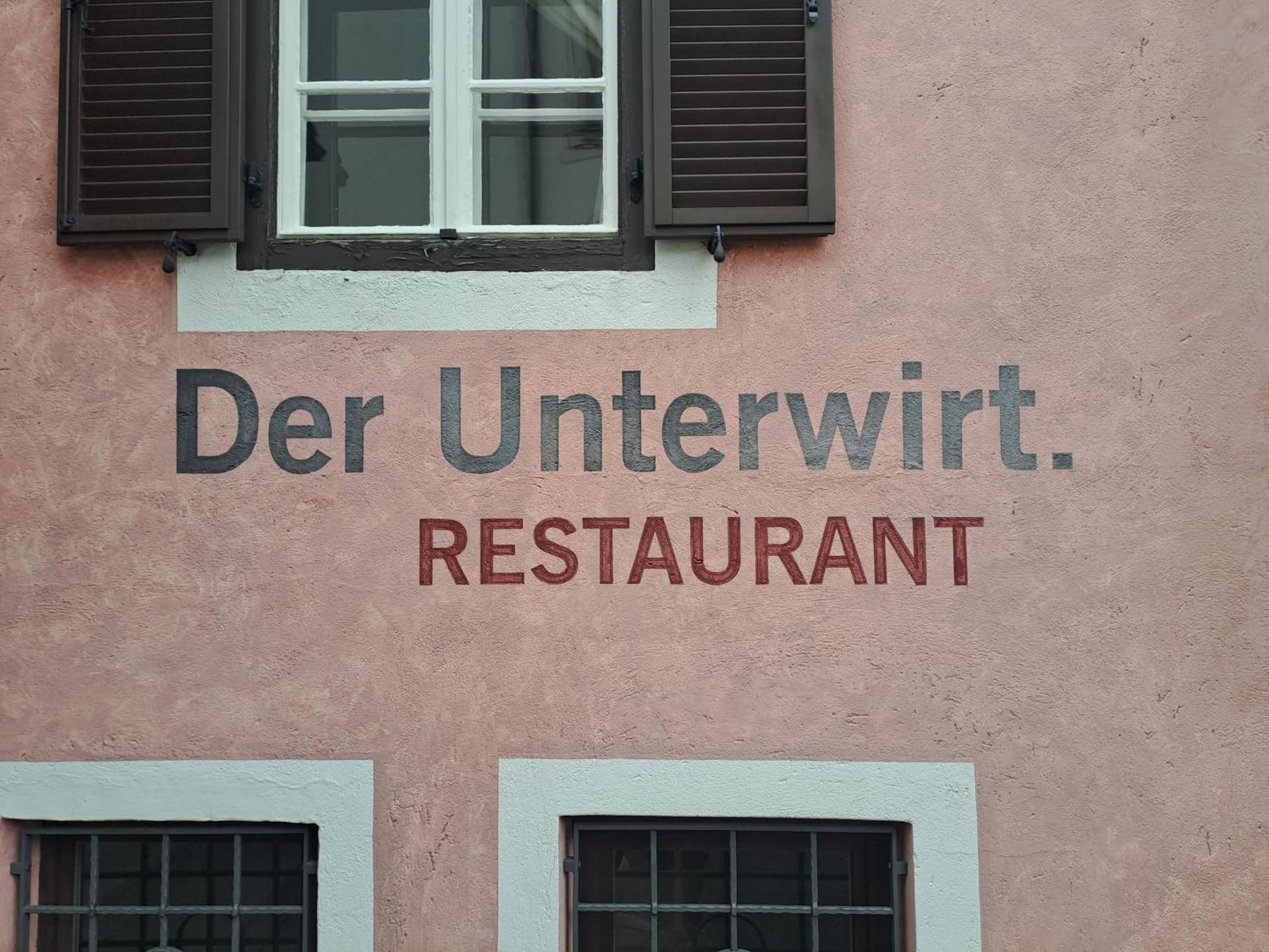 Der Unterwirt Guesthouse And Restaurant Klausen Buitenkant foto